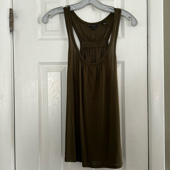 TED BAKER LONDON SLEEVELESS TANK SIZE 2 - Picture 1 of 3